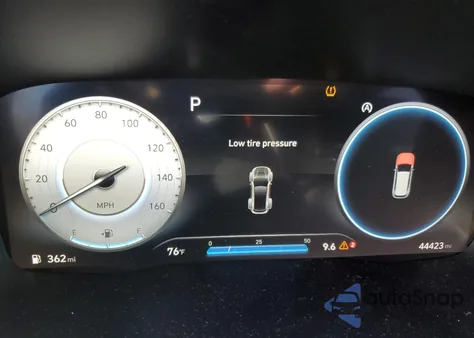 2023 Hyundai Santa Fe Calligraphy z USA, uszkodzony, nr VIN 5NMS5DAL6PH520255